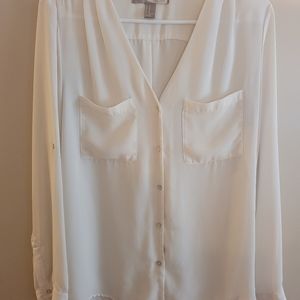 Cream Blouse